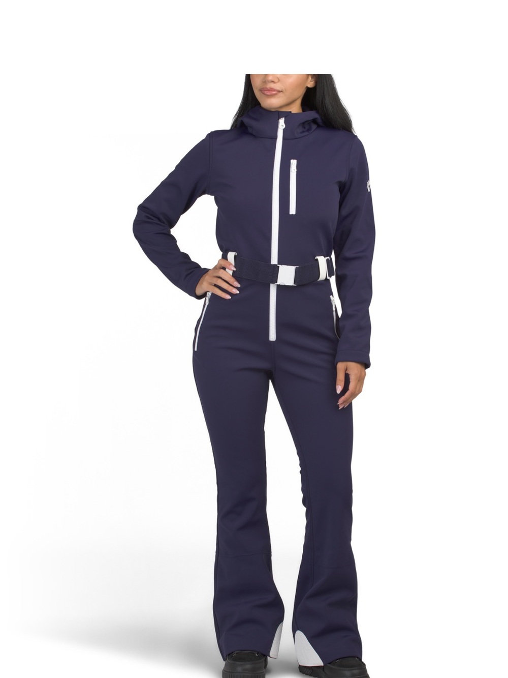 Jorde softshell thermal ski suit
Dark Navy Hooded One-Piece
